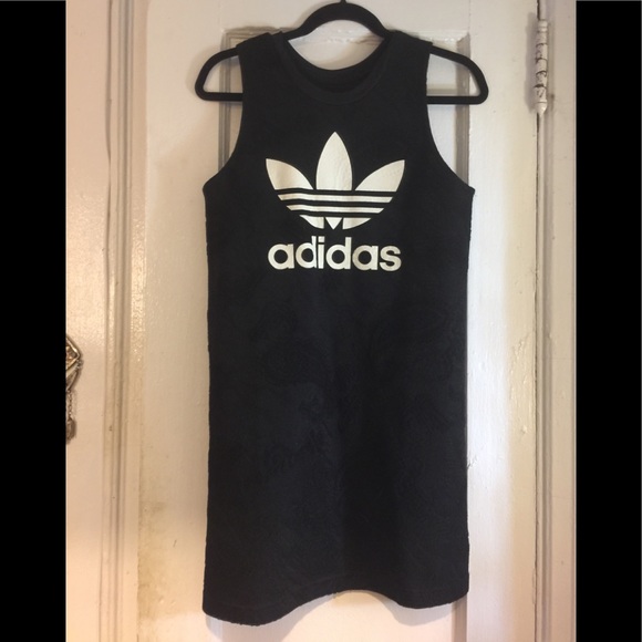 Adidas Bonded Lace Logo Tank Dress - Picture 2 of 6